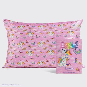 Lisa Frank x Kitsch Satin Pillowcase in Angel Kitty™