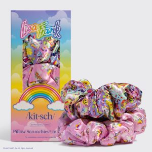 Lisa Frank x Kitsch Pillow Scrunchiesåº in Satin in The Fantastic World of Lisa Frank